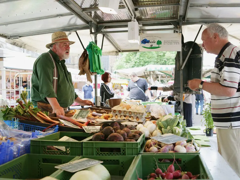 Wochenmarkt Steintor (Ziegenmarkt)