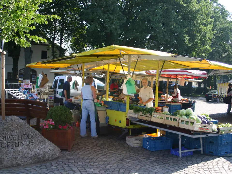 Wochenmarkt Borgfeld 2006
