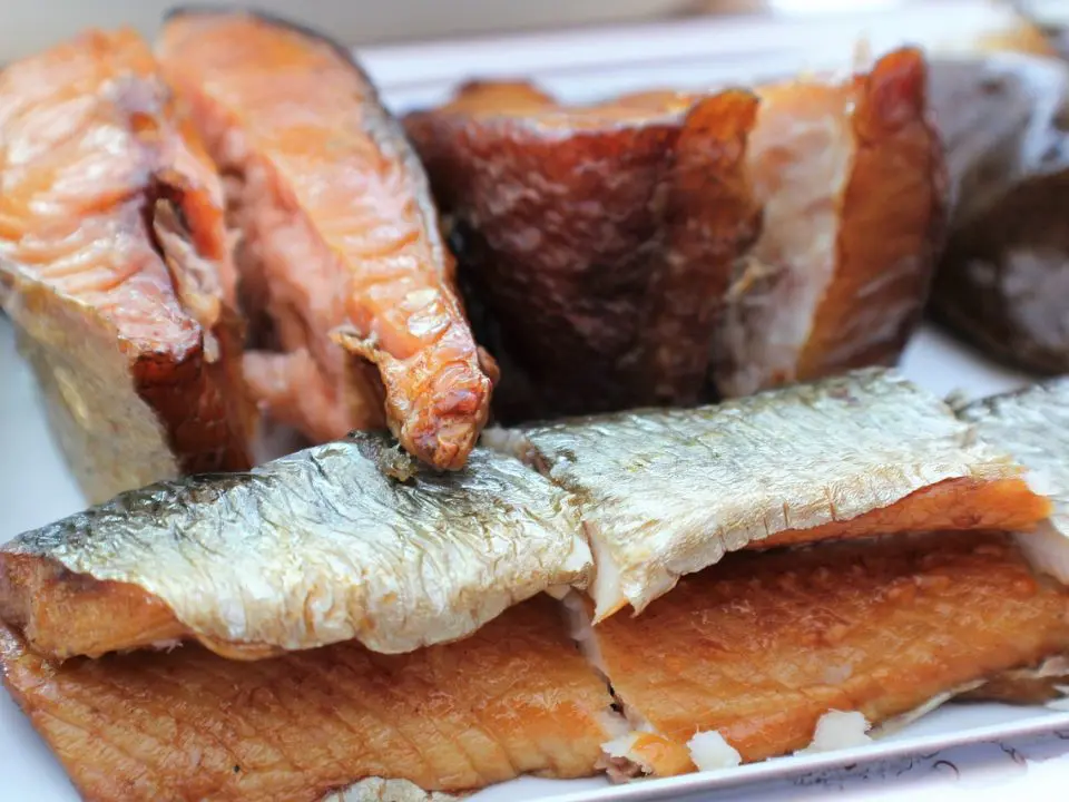 geräucherter Fisch